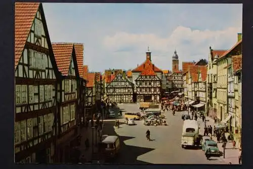 Eschwege, im Werraland, Marktplatz mit altem Rathaus - 423341