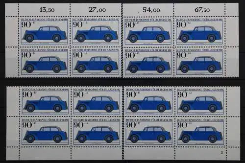 Deutschland (BRD), MiNr. 1126 Viererblock alle 4 Ecken FN 2, postfrisch - 207508