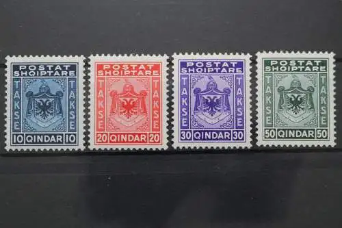 Albanien Portomarken, MiNr. 30-33, Falz - 209022