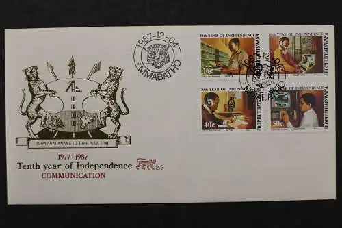 Bophuthatswana, MiNr. 194-197, FDC - 207853