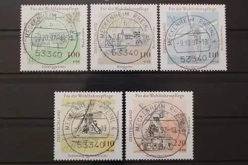 Deutschland (BRD), MiNr. 1948-1952 zentrisch Meckenheim, EST - 209074