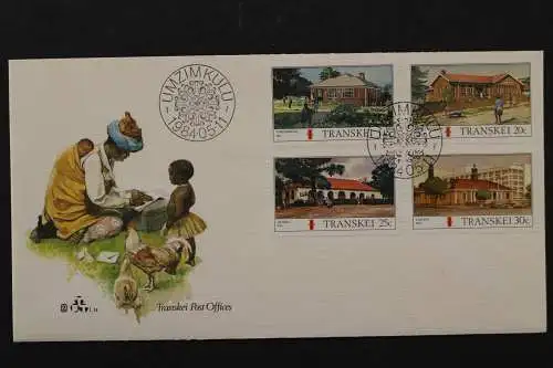 Transkei, MiNr. 155-158, FDC - 207921