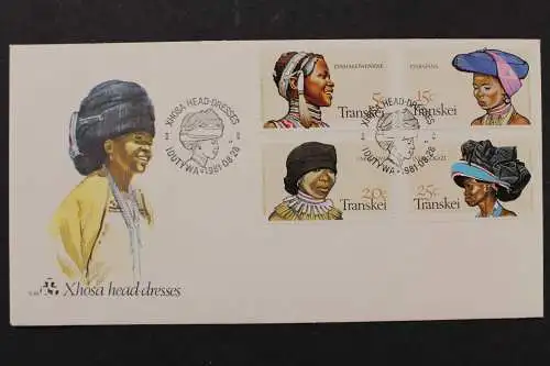 Transkei, MiNr. 92-95, FDC - 207941