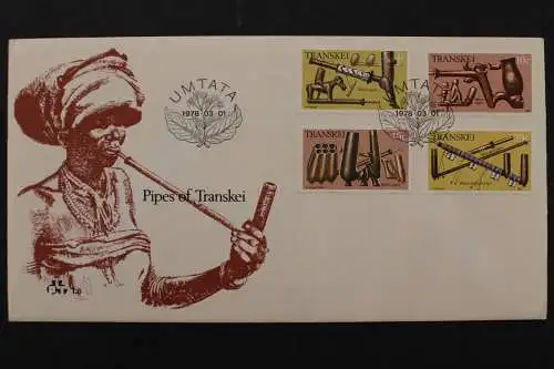 Transkei, MiNr. 33-36, FDC - 207972