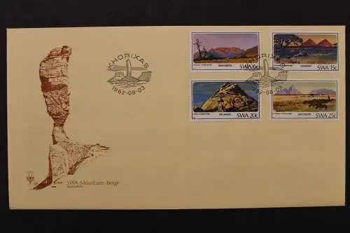 Südwestafrika, MiNr. 524-527, FDC - 208108