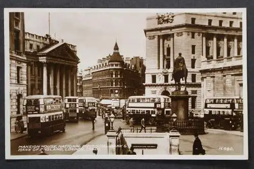 London, Mansion House, National Provincial Bank, Bank of England, Busse - 422965