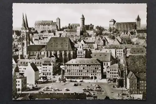 Nürnberg, Blick von der Lorenzkirche auf die Altstadt - 423103