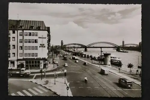 Köln, Rheinufer mit Hotel Am Pegel - 423417