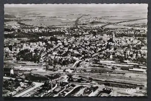 Uelzen, Blick auf die Stadt, Fliegeraufnahme - 423087