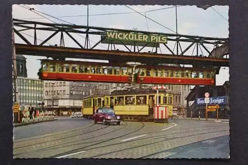 Wuppertal-Barmen, alter Markt, Schwebebahn - 423527