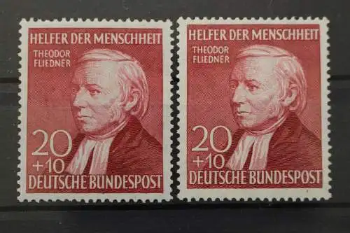 Deutschland (BRD), MiNr. 158 Type I + II, postfrisch - 209086