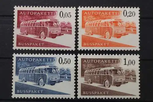 Finnland Autopaketmarken, MiNr. 10-13, postfrisch - 209567