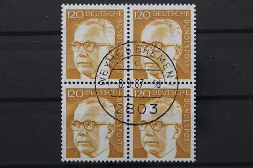 Deutschland (BRD), MiNr. 691 Viererblock, gestempelt - 210697