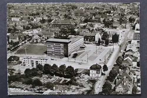 Bottrop, Luftbild, Verwaltungsgebäude der Rheinstahl Bergbau A.G. - 423546