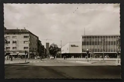 Leverkusen, Ecke Kölner- und Hauptstraße mit Bayer-Kaufhaus - 423550