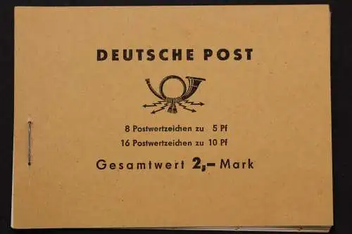 DDR, MiNr. MH 4 c 2.1, postfrisch - 209127