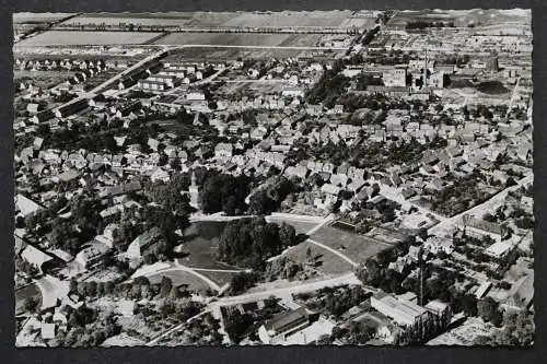 Fallersleben, Ortsansicht, Luftaufnahme - 423809
