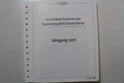 Deutsche Post, Deutschland exklusiv Jahrgang 2017 für Briefmarken + FDC - 901977