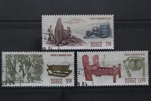 Norwegen, MiNr. 1513-1515, gestempelt - 211459