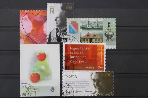 Norwegen, MiNr. 1598,1606,1609,1623,1624,1629, gestempelt - 211491