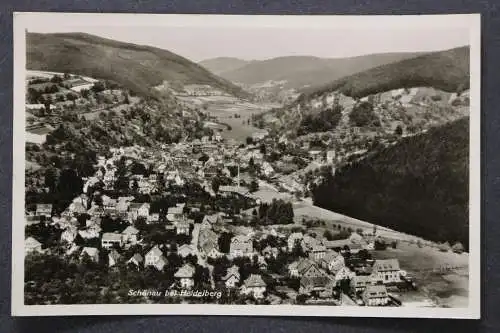 Schönau, bei Heidelberg, Blick auf den Ort - 423572