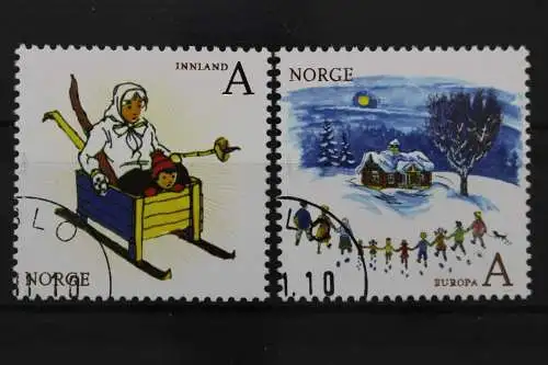 Norwegen, MiNr. 1736-1737 A, gestempelt - 211378