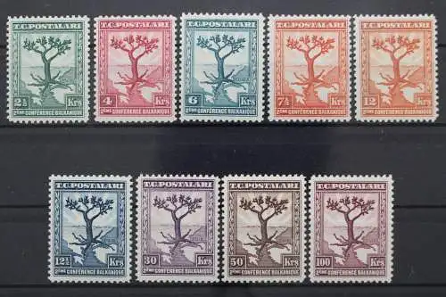 Türkei, MiNr. 936-944, postfrisch - 210790