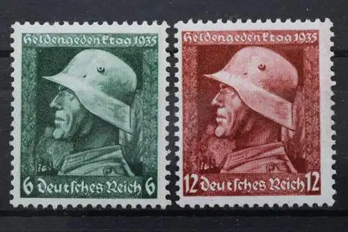 Deutsches Reich, MiNr. 569-570 x, postfrisch - 210458