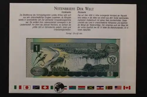 Äthiopien, Banknotenbrief - 662565