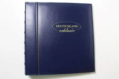 Deutsche Post, Deutschland Exklusiv, 3 blaue Ringbinder mit Kassette - 901975