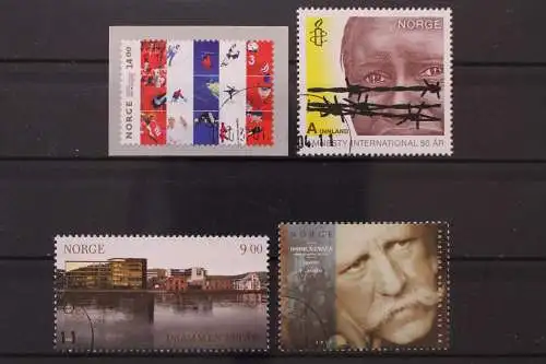 Norwegen, MiNr. 1743, 1748, 1749,1755, gestempelt - 211389