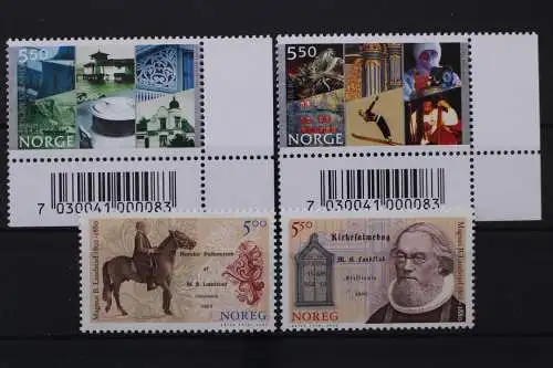 Norwegen, MiNr. 1436,1437,1452,1453, postfrisch - 211408