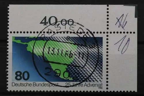 Deutschland (BRD), MiNr. 1302 Ecke rechts oben, gestempelt - 210584