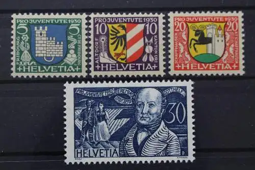 Schweiz, MiNr. 241-244, postfrisch - 210436