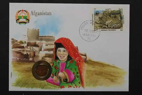 Afghanistan, Numisbrief vom 10.1.1988 - 662724