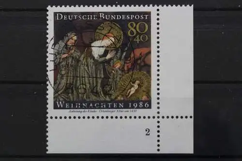 Deutschland (BRD), MiNr. 1303 Ecke rechts unten, FN 2, gestempelt - 210619