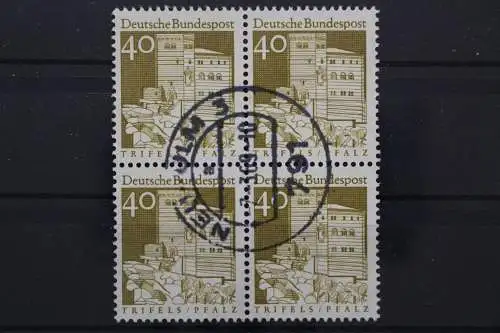 Deutschland (BRD), MiNr. 494 Viererblock, gestempelt - 210719