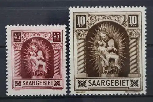 Saargebiet, MiNr. 102-103, postfrisch - 211165