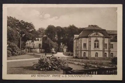 Bad Nenndorf, Partie vor dem Schlammbadehaus - 423642