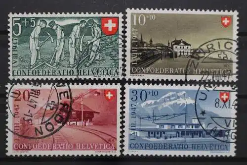 Schweiz, MiNr. 480-483, gestempelt - 211229