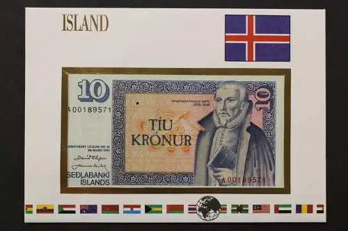 Island, Banknotenbrief - 662596