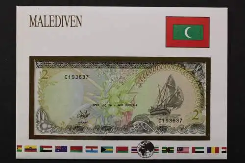 Malediven, Banknotenbrief - 662625