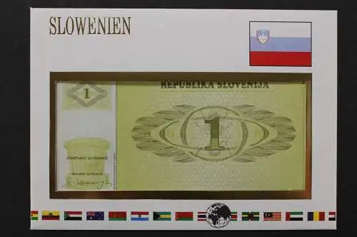 Slowenien, Banknotenbrief - 662537