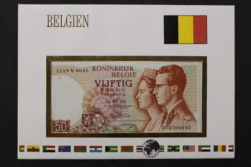 Belgien, Banknotenbrief - 662602