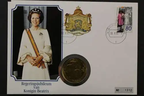 Niederlande, Beatrix, 30.10.1992, Numisbrief - 662658