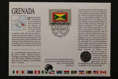 Grenada, Numisbrief vom 6.1.1986 - 662692