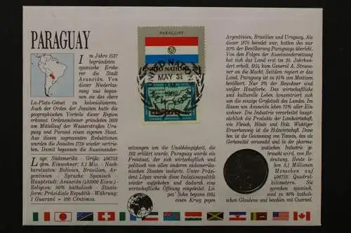 Paraguay, Numisbrief vom 11.5.1988 - 662697