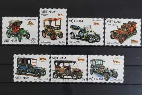 Vietnam, Auto, MiNr. 1494-1500, postfrisch - 614448