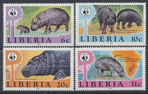 Liberia, MiNr. 1315-1318, postfrisch - 69273