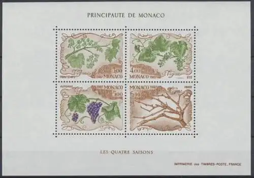 Monaco, MiNr. Block 36, postfrisch - 600977